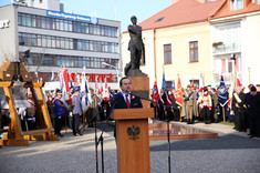 Wieniec od Politechniki Rzeszowskiej z okazji 100. rocznicy Święta Niepodległości