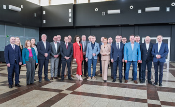 Członkowie Rady Biznesu przy Wydziale Zarządzania Politechniki Rzeszowskiej,