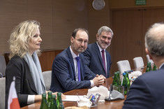 Od lewej: K. Ščerbej, B. Dančák, M. Osak,