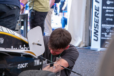 PRz Racing podczas zawodów Formuły Student,