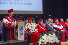 [FOTO] Ks. prof. Michał Heller doktorem honoris causa Politechniki Rzeszowskiej